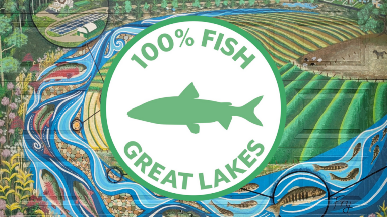 100% great lakes fish pledge